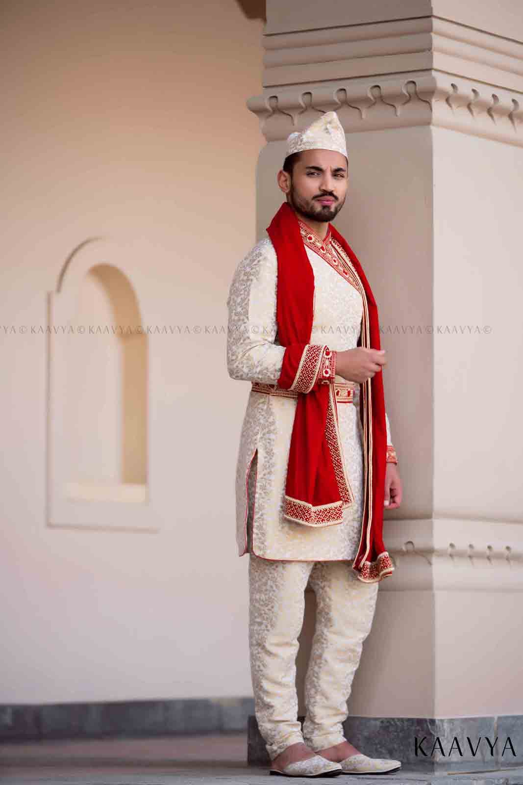 Sathish Rajbhandari in Kaavya mens wear